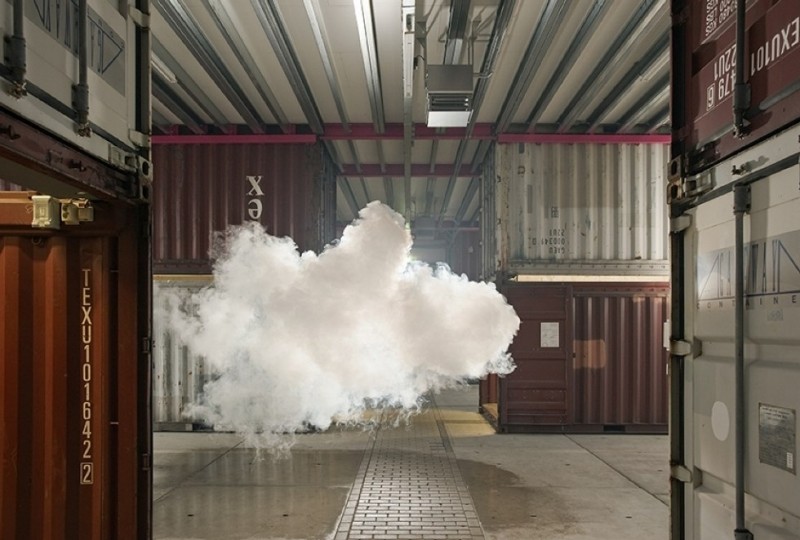 Самодельные облака от художника Berndnaut Smilde, Нидерланды