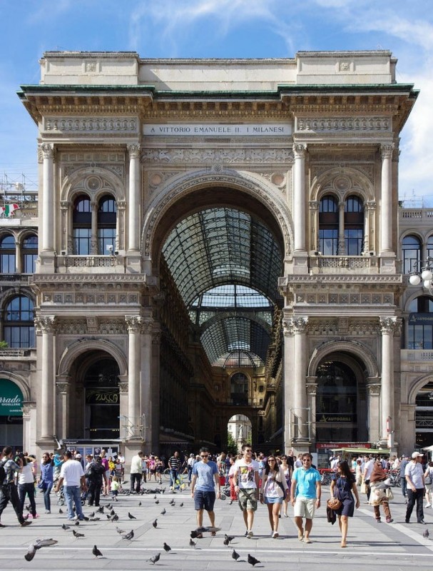 Улица под куполом: галерея Виктора Эммануила II в Милане 7