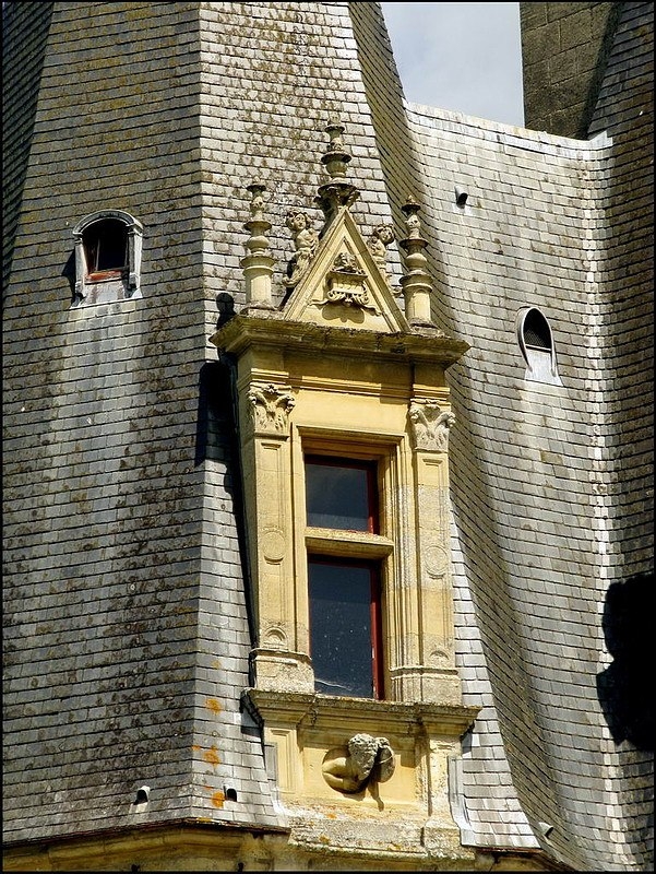 Замок Шато-Анри во французском департаменте Кальвадос