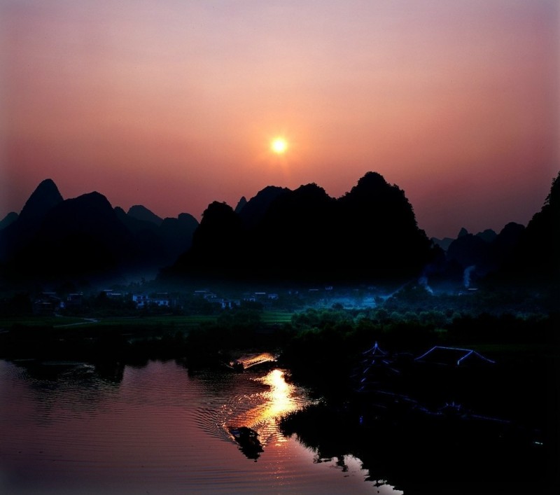 Пейзажи Китая от фотографа Thierry Borniez