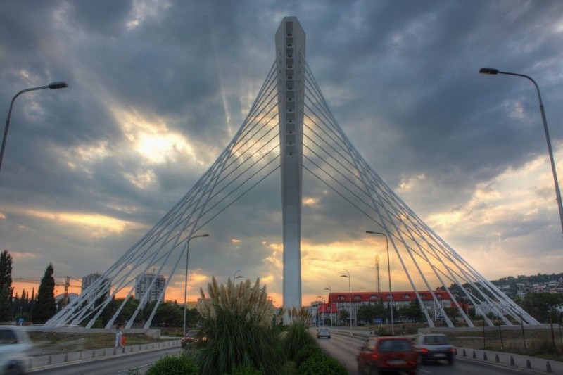Мост Тысячелетия, Подгорица (Черногория)