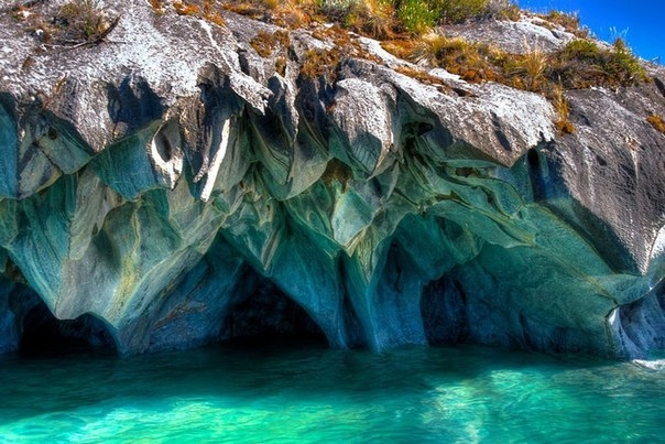 Мраморные пещеры, Патагония, Чили