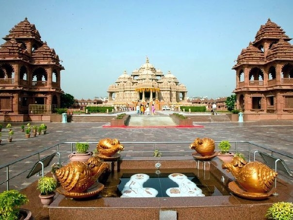 Индуистский храм Акшардхам в Дели, Индия 2