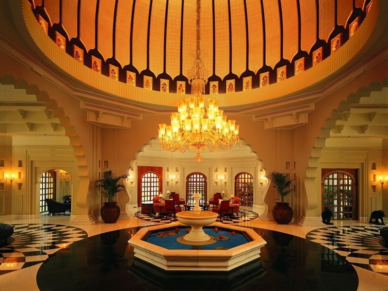 Отель Oberoi Udaivilas - самый шикарный отель в Индии Отель Oberoi Udaivilas - самый шикарный отель в Индии