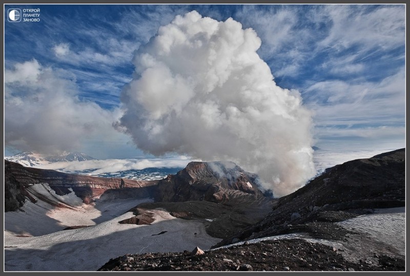 Камчатский вулкан Горелый
