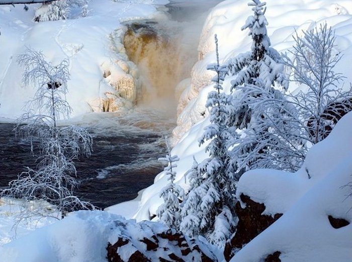 Водопад Кивач