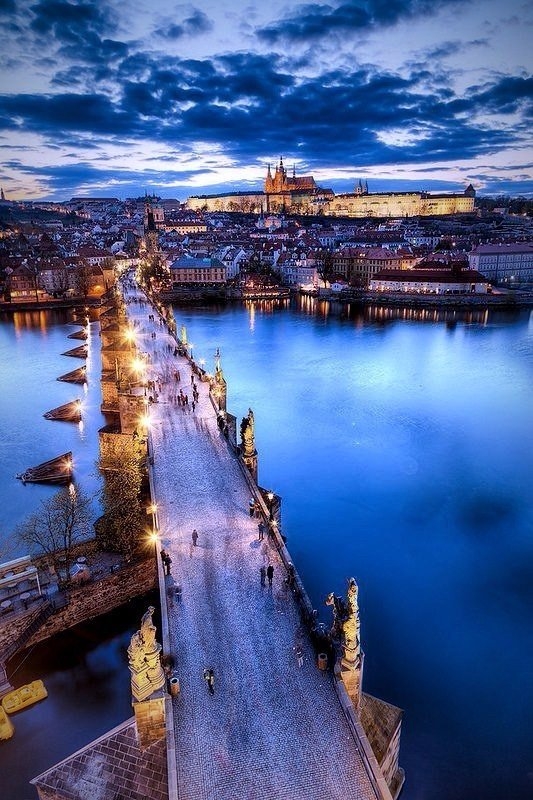 Карлов мост, Прага, Чехия.