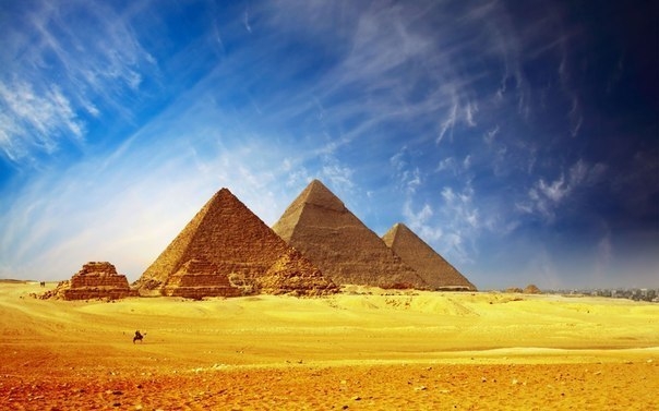 Великие пирамиды в Гизе, Египет