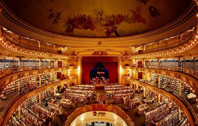 El Ateneo Grand Splendid: самый красивый книжный магазин мира (Аргентина)