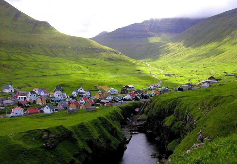 Сказочные деревни Фарерских островов 0