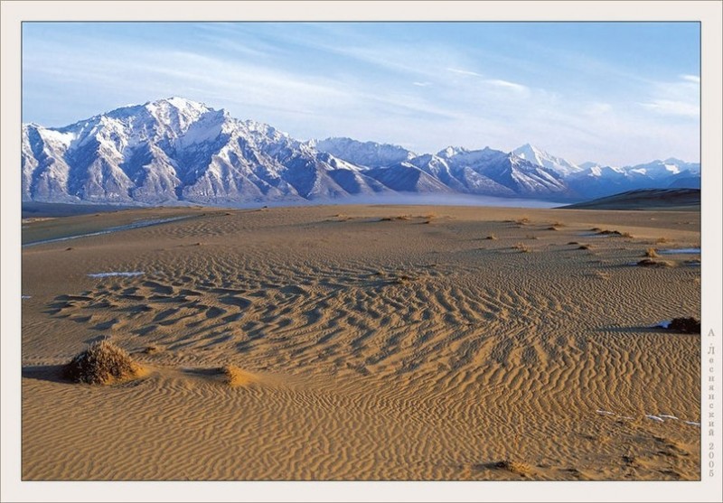 Чарские пески — пустыня среди ледников в Забайкалье