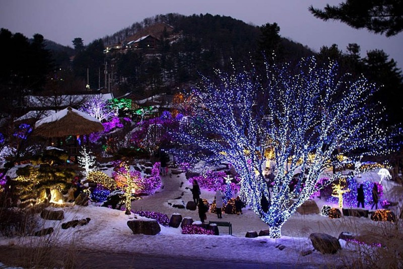 Рождественский фестиваль в Южной Корее