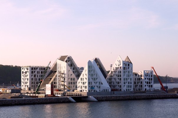 Айсберг - удивительный жилой комплекс в Дании