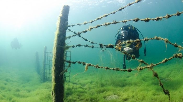 Заброшенная подводная тюрьма в Эстонии