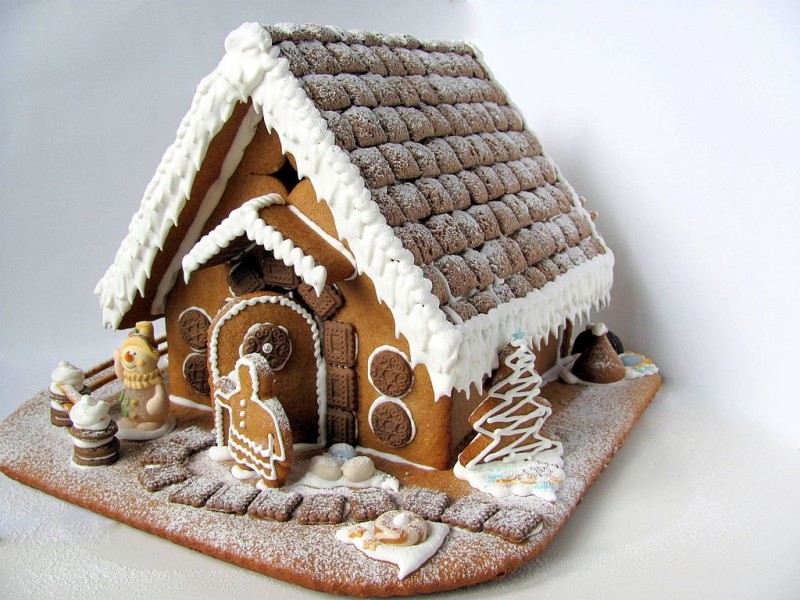 Рождественские пряничные домики: волшебная сказка детства.