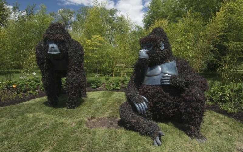 Конкурс садовых скульптур в Монреале