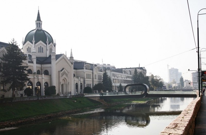 Мост - петля в Сараево, Босния и Герцеговина