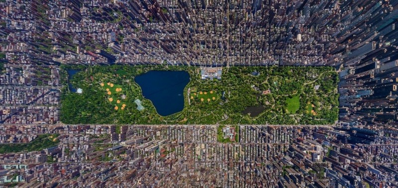 Центральный парк, Нью-Йорк, США - оазис в каменных джунглях