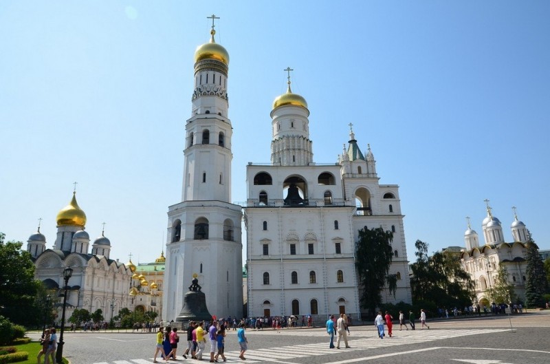 Колокольня Ивана Великого в Москве (Россия)