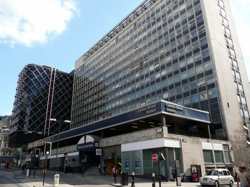 Станция Кэннон-Стрит (Cannon Street station), Лондон. Станция Кэннон-Стрит (Cannon Street station), Лондон.