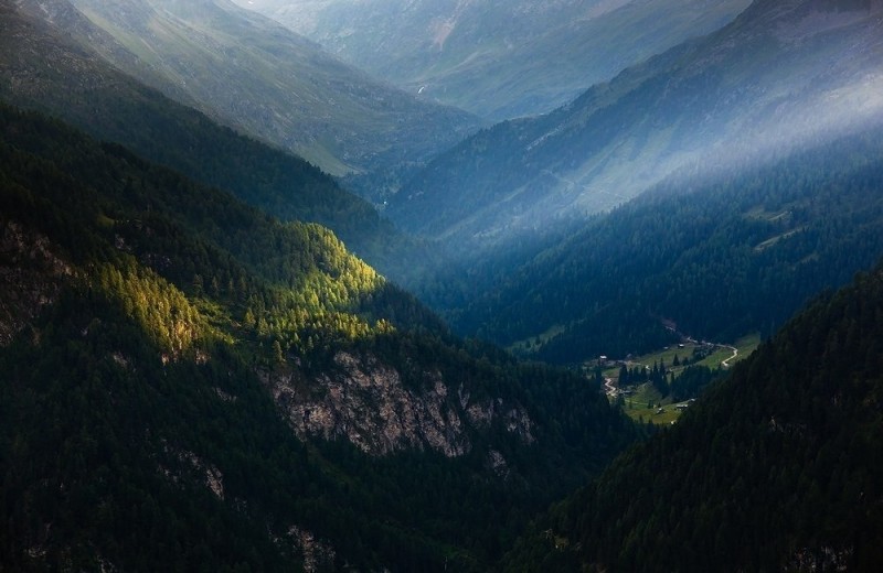 Красота Австрийский Альп