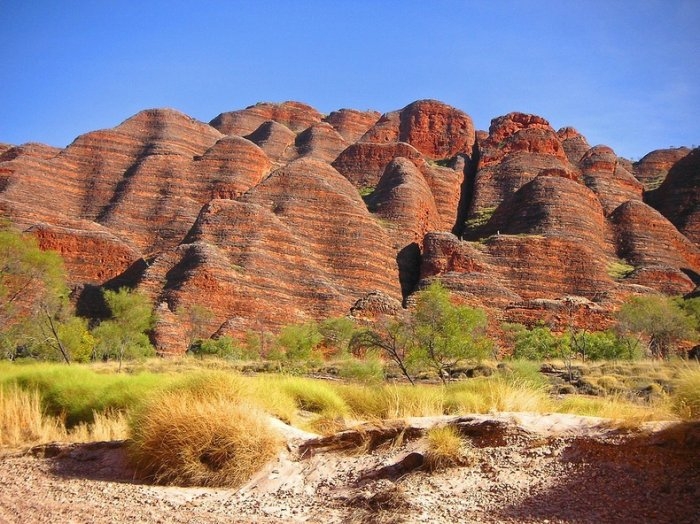 Необычный хребет Бангл-Бангл в Австралии.