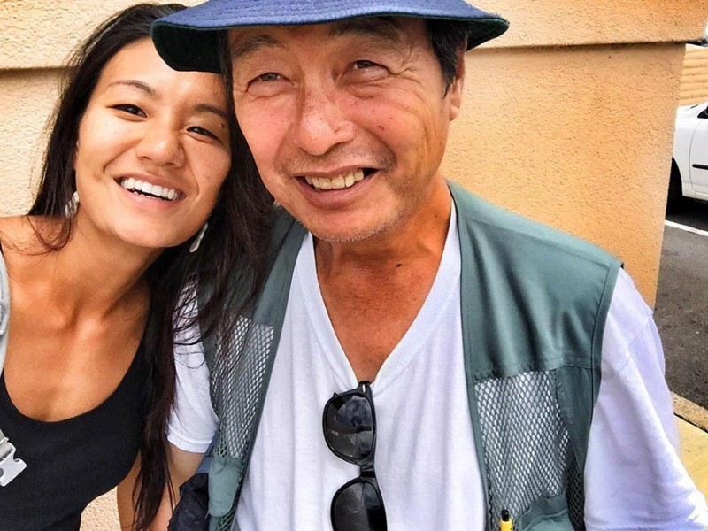После 10 лет фотографирования бездомных людей, девушка нашла своего отца среди них