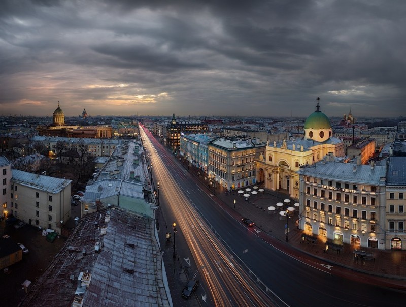 Закаты Санкт-Петербурга