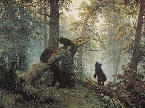 Красота русской природы в работах Ивана Ивановича Шишкина (1832—1898)