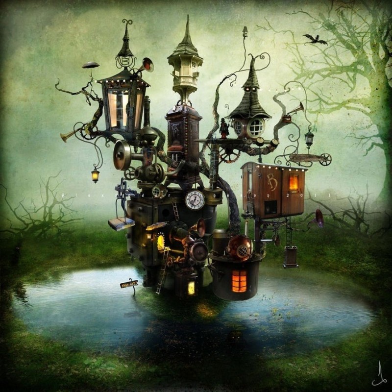 Сказочный мир шведского художника Александера Янссона (Alexander Jansson). Сказочный мир шведского художника Александера Янссона (Alexander Jansson).
