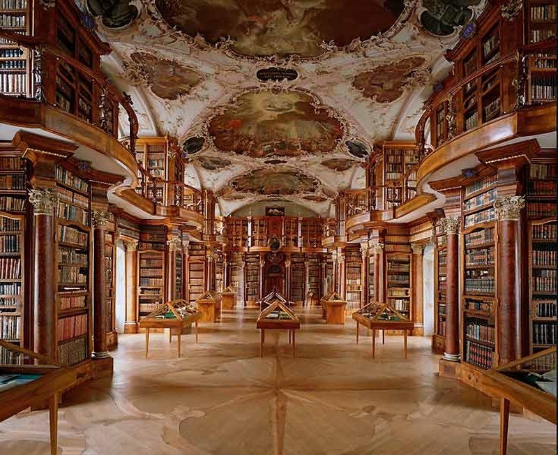Библиотека Санкт-Галленского монастыря (Швейцария) 6