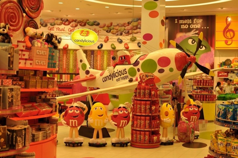 Candylicious: самый большой магазин сладостей