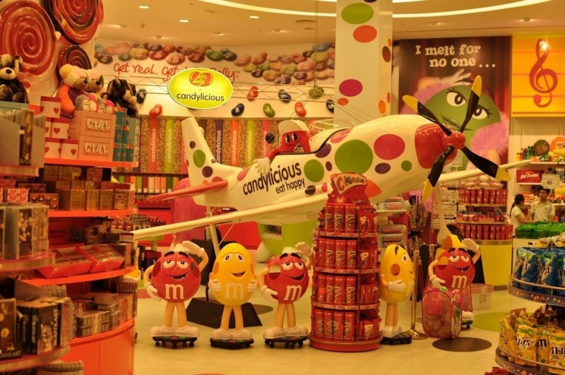 Candylicious: самый большой магазин сладостей Candylicious: самый большой магазин сладостей