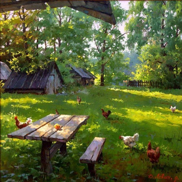 Природа России в картинах Дмитрия Левина Природа России в картинах Дмитрия Левина