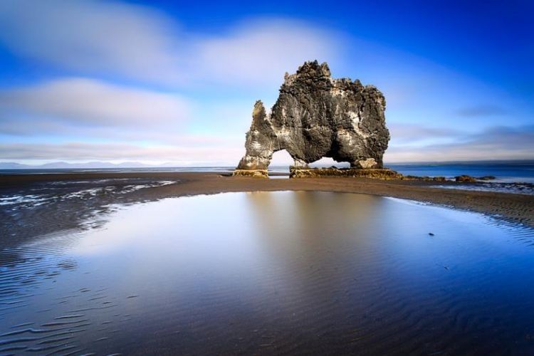 Скала Хвитсеркур - каменный мамонт Исландии