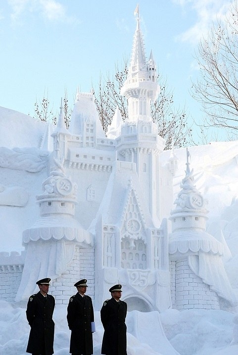 Снежный фестиваль в Саппоро, Япония