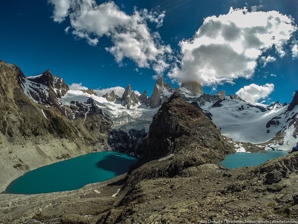 Великолепная Патагония: Фицрой и Laguna de los Tres