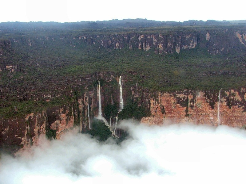 Водопады национального парка Канайма в Венесуэле