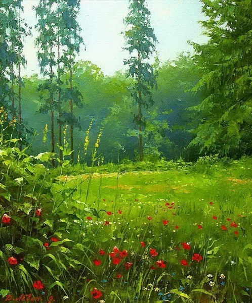 Природа России в картинах Дмитрия Левина Природа России в картинах Дмитрия Левина