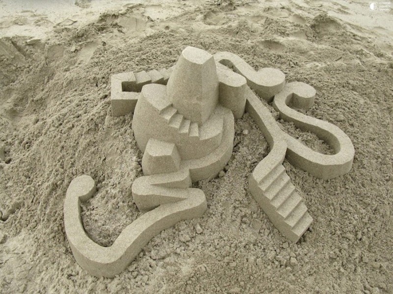 Песчаные замки Келвина Зайберта