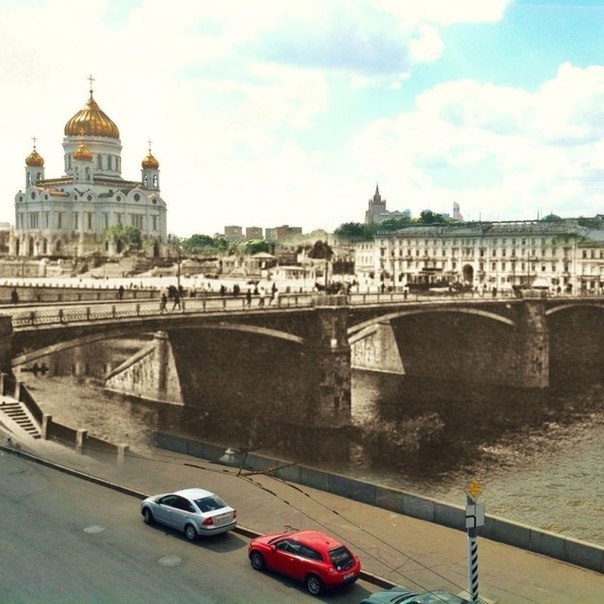 Две Москвы художника-мультипликатора Константина Коновалова