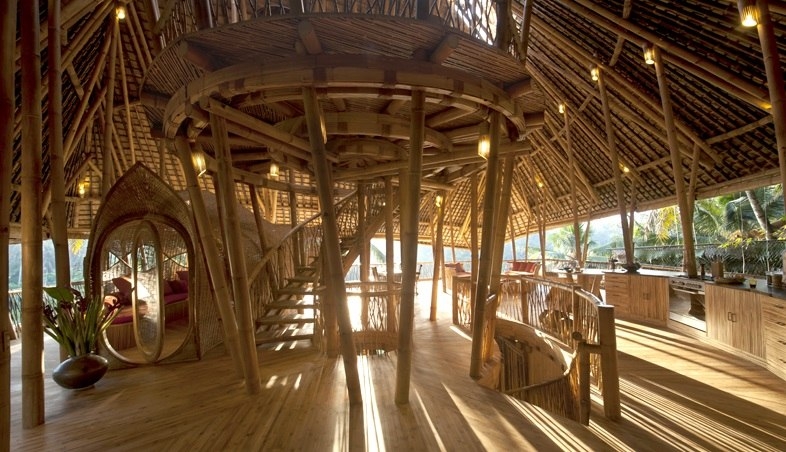 Бамбуковый эко-комплекс Green Village на острове Бали, Индонезия