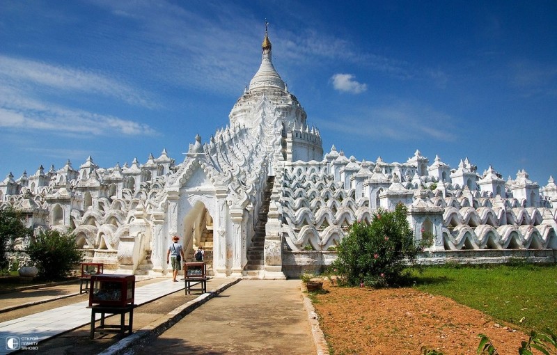 Белая пагода Мингуна, Мьянма 1