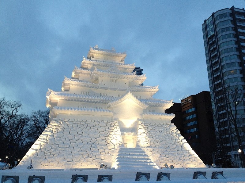 Снежный фестиваль в Саппоро, Япония