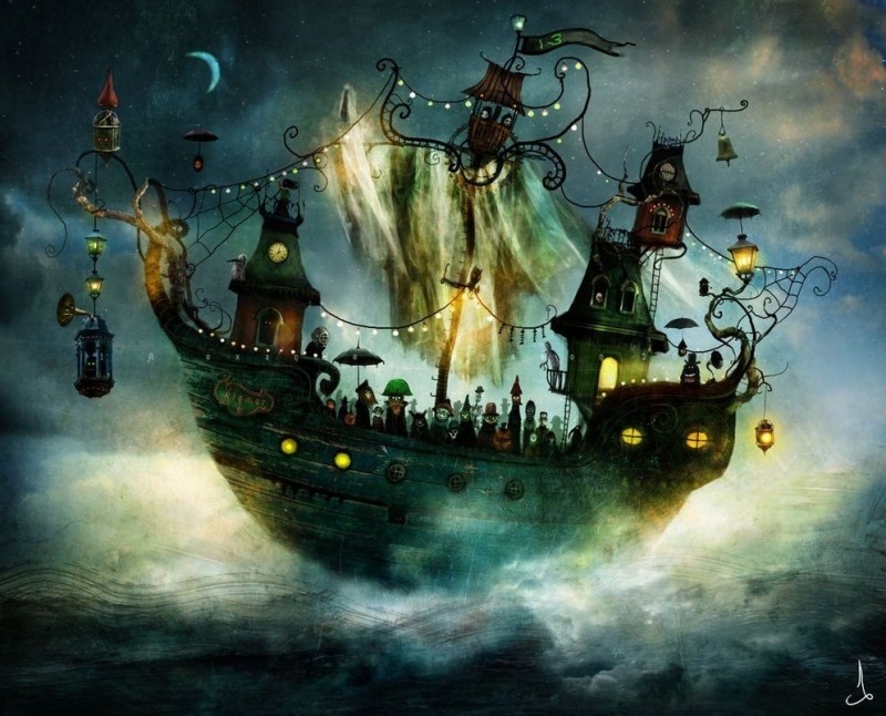 Сказочный мир шведского художника Александера Янссона (Alexander Jansson). Сказочный мир шведского художника Александера Янссона (Alexander Jansson).