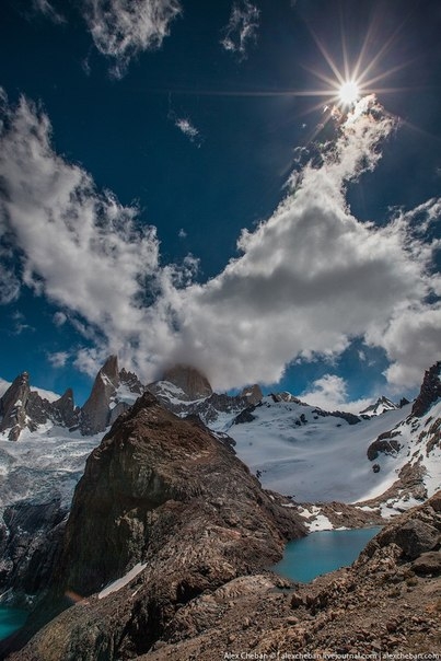 Великолепная Патагония: Фицрой и Laguna de los Tres Великолепная Патагония: Фицрой и Laguna de los Tres