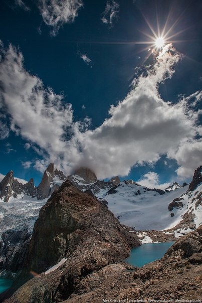 Великолепная Патагония: Фицрой и Laguna de los Tres