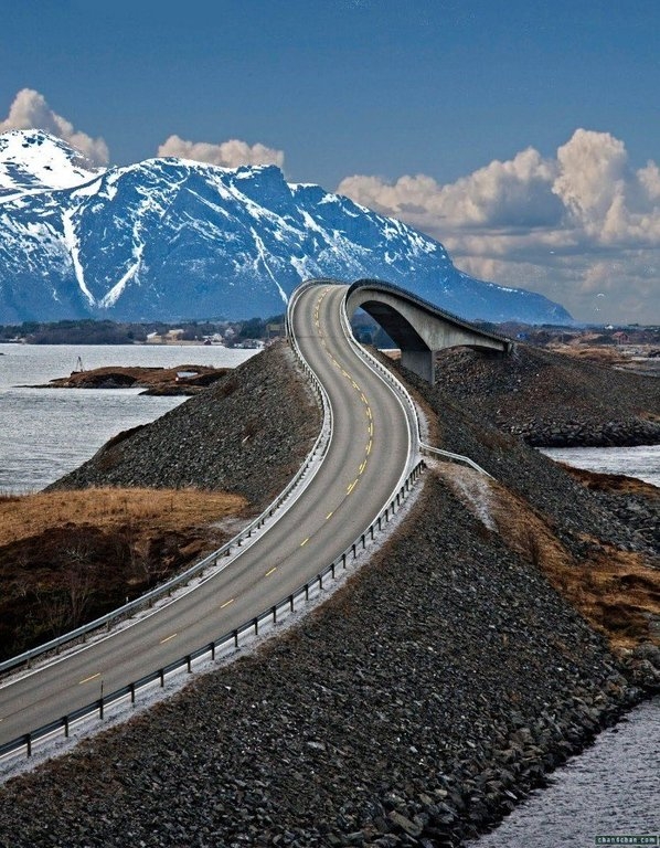 Атлантическая дорога, Норвегия