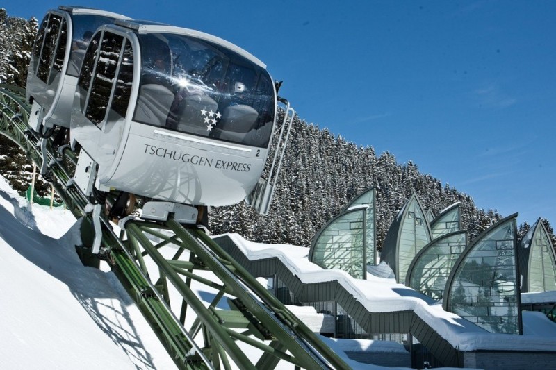 Швейцарский Tschuggen Grand Hotel: предел мечтаний каждого туриста