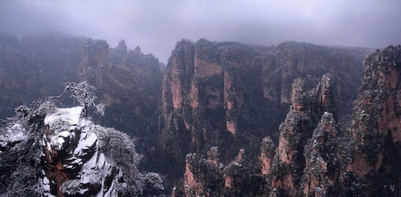 Горы Хуаньшань,Китай Горы Хуаньшань,Китай